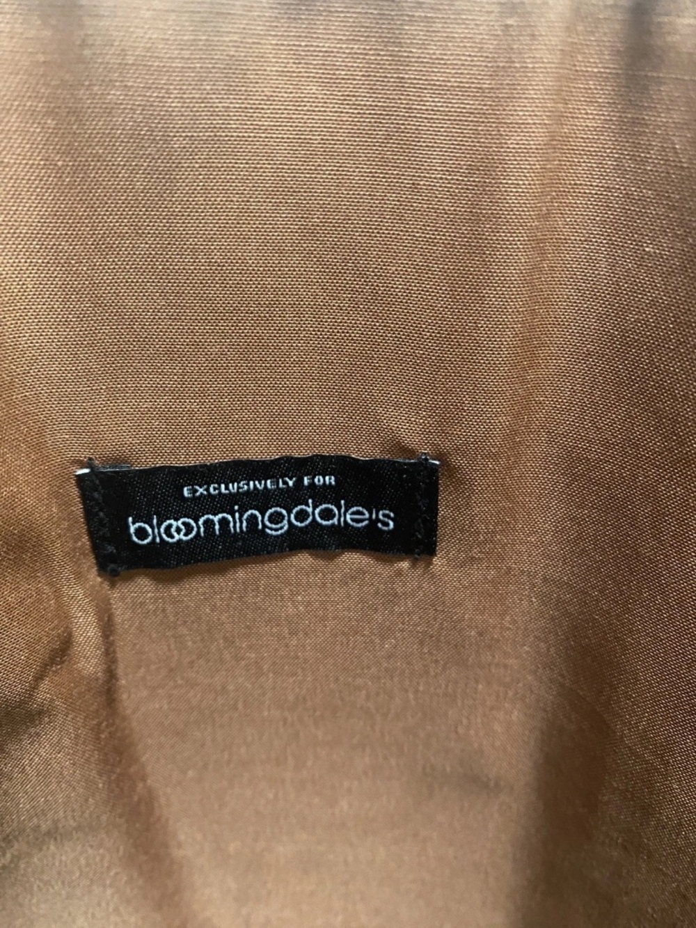BLOOMINGDALES made exclusively for
Faux Snake-Embossed Tan Tote Bag - Picture 4 of 12